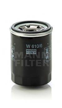 Масляный фильтр двигателя MANN-FILTER W 610/6