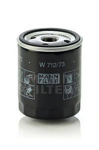Масляный фильтр двигателя MANN-FILTER W71273
