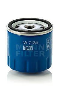 Масляный фильтр двигателя MANN-FILTER W7129