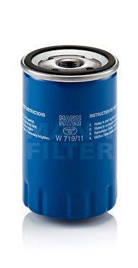Масляный фильтр двигателя MANN-FILTER W 719/11