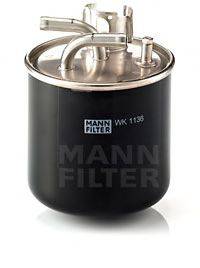 Фильтр топливный MANN-FILTER WK1136