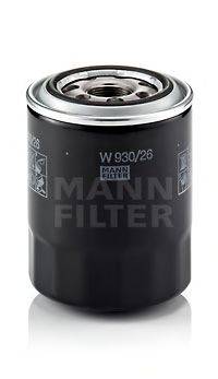 Масляный фильтр двигателя MANN-FILTER W93026
