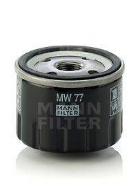 Масляный фильтр двигателя MANN-FILTER MW 77