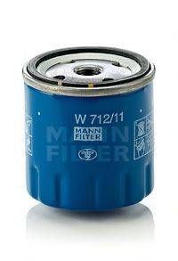 Масляный фильтр двигателя MANN-FILTER W 712/11