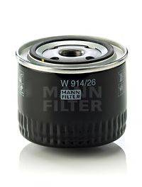 Масляный фильтр двигателя MANN-FILTER W 914/26