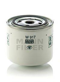 Масляный фильтр; Гидрофильтр, автоматическая коробка передач; Фильтр, Гидравлическая система привода рабочего оборудования MANN-FILTER W917
