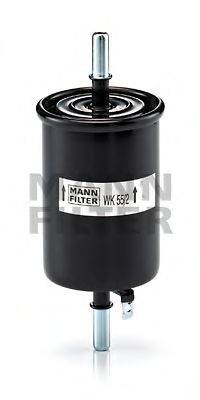 Фильтр топливный MANN-FILTER WK552