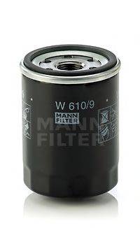 Масляный фильтр двигателя MANN-FILTER W6109