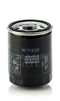 Масляный фильтр двигателя MANN-FILTER W71329