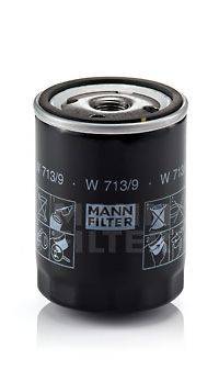 Масляный фильтр двигателя MANN-FILTER W7139