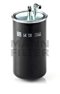 Фильтр топливный MANN-FILTER WK 728