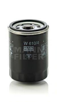 Масляный фильтр двигателя MANN-FILTER W6104