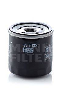 Масляный фильтр двигателя MANN-FILTER W7032