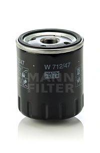 Масляный фильтр двигателя MANN-FILTER W71247