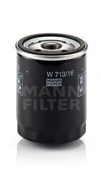 Масляный фильтр двигателя MANN-FILTER W 713/16