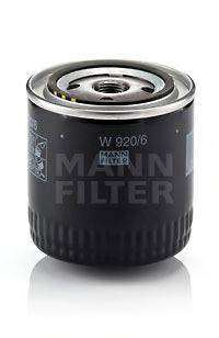 Масляный фильтр двигателя MANN-FILTER W 920/6