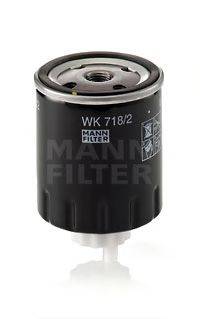 Фильтр топливный MANN-FILTER WK 718/2