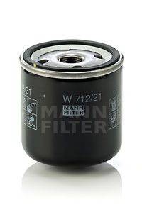 Масляный фильтр двигателя MANN-FILTER W71221