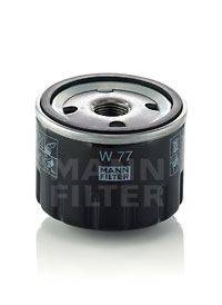 Масляный фильтр двигателя MANN-FILTER W77