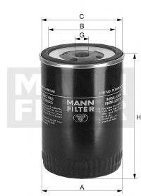 Фильтр топливный MANN-FILTER WK9801