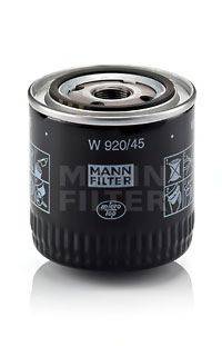 Масляный фильтр двигателя MANN-FILTER W92045