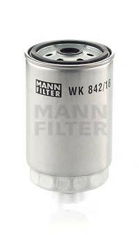Фильтр топливный MANN-FILTER WK 842/16