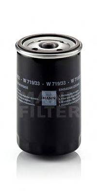 Масляный фильтр двигателя MANN-FILTER W71933