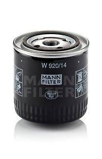 Масляный фильтр двигателя MANN-FILTER W92014
