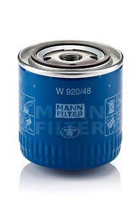 Масляный фильтр двигателя MANN-FILTER W92048