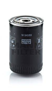 Масляный фильтр двигателя MANN-FILTER W 940/69