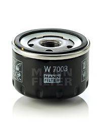 MANN-FILTER W7003 Масляный фильтр двигателя