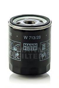 Масляный фильтр двигателя MANN-FILTER W 713/28