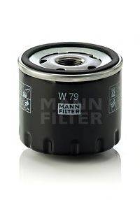 MANN-FILTER W79 Масляный фильтр двигателя