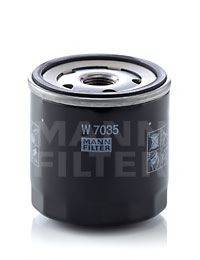 Масляный фильтр двигателя MANN-FILTER W7035