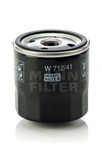 Масляный фильтр двигателя MANN-FILTER W71241