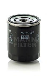 Масляный фильтр двигателя MANN-FILTER W71254