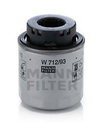 Масляный фильтр двигателя MANN-FILTER W 712/93