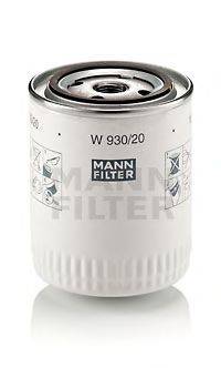 Масляный фильтр двигателя MANN-FILTER W 930/20
