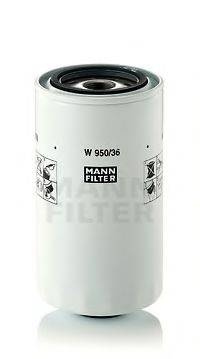 Масляный фильтр двигателя MANN-FILTER W95036