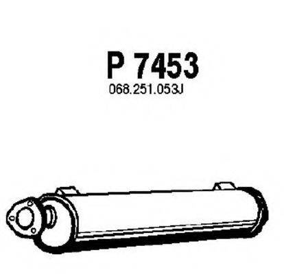 FENNO P7453 Глушитель выхлопных газов