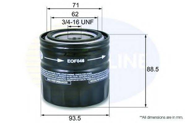 Масляный фильтр двигателя COMLINE EOF046