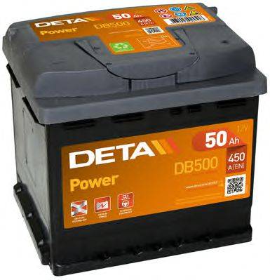 АКБ (стартерная батарея) DETA DB500
