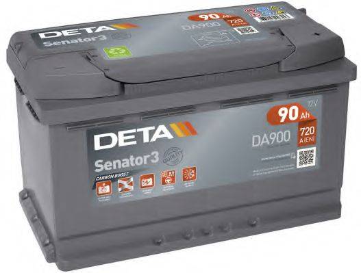 АКБ (стартерная батарея) DETA DA900