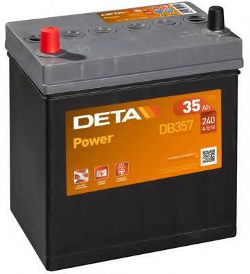 АКБ (стартерная батарея) DETA DB357