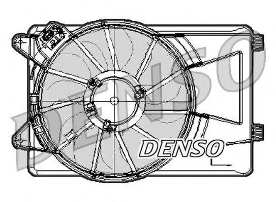 NPS DER09301 Вентилятор (охлаждение двигателя)