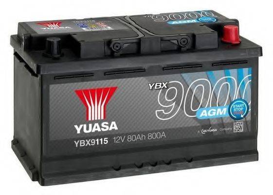 АКБ (стартерная батарея) YUASA YBX9115