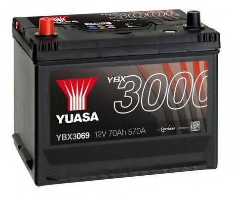 АКБ (стартерная батарея) YUASA YBX3069