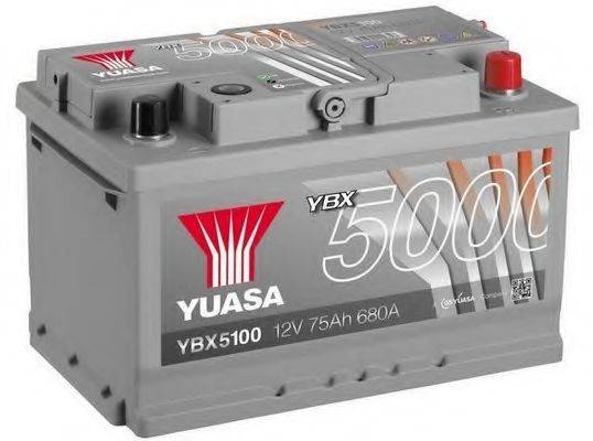 АКБ (стартерная батарея) YUASA YBX5100