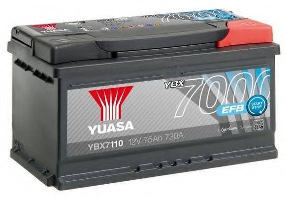 АКБ (стартерная батарея) YUASA YBX7110