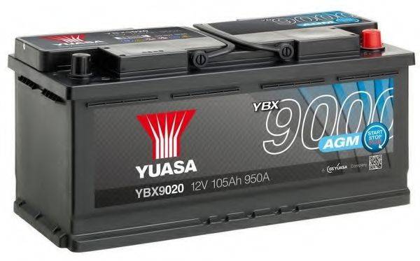 АКБ (стартерная батарея) YUASA YBX9020